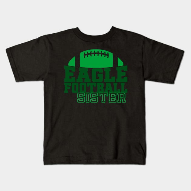 Eagles-Football Kids T-Shirt by wfmacawrub